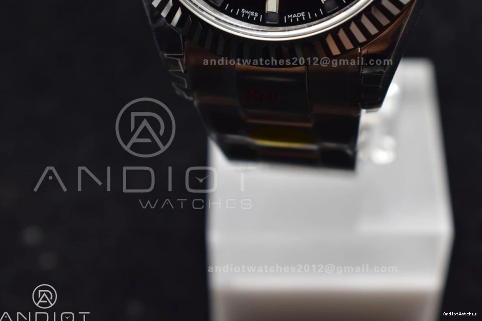Skydweller SS 1105 Edition on A23J Oyster SS Best Dial Premium Noob Black Bracelet 0505
